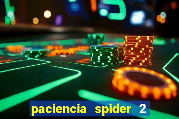 paciencia spider 2 naipes jogar